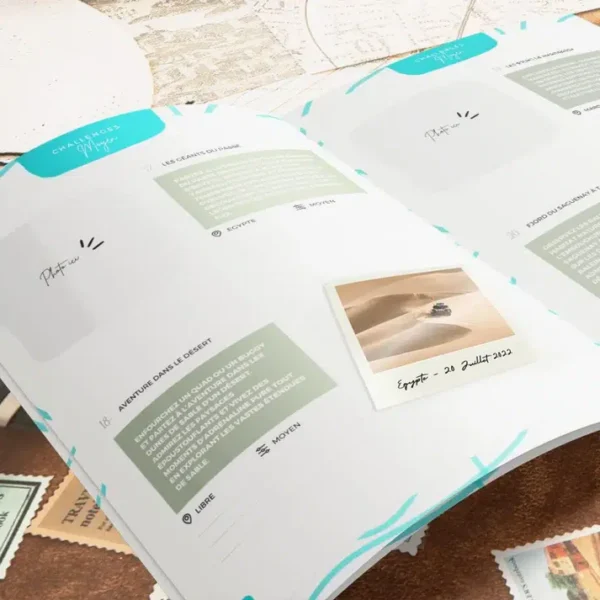 LIVRE DES CHALLENGES - Edition Voyage – Image 2